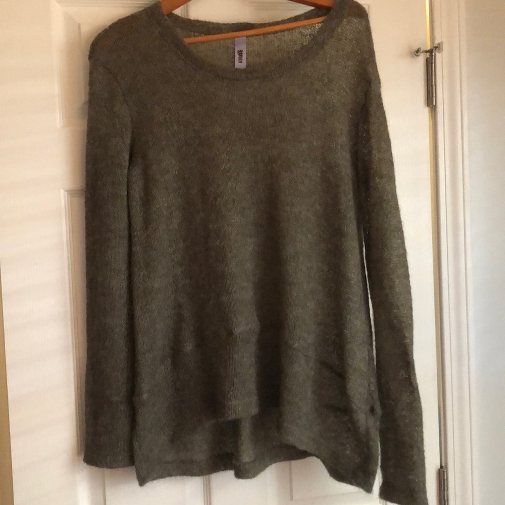 WILT SWEATER -ANTHROPOLOGIE  SZ L/XL FUZZY H/Low